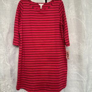 Maternity Pink striped dress